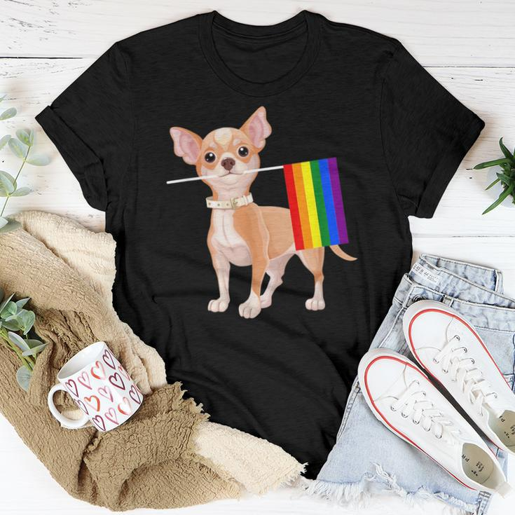 Chihuahua Lgbtq 2018 Rainbow Gay Lesbian Pride Women T-shirt Unique Gifts