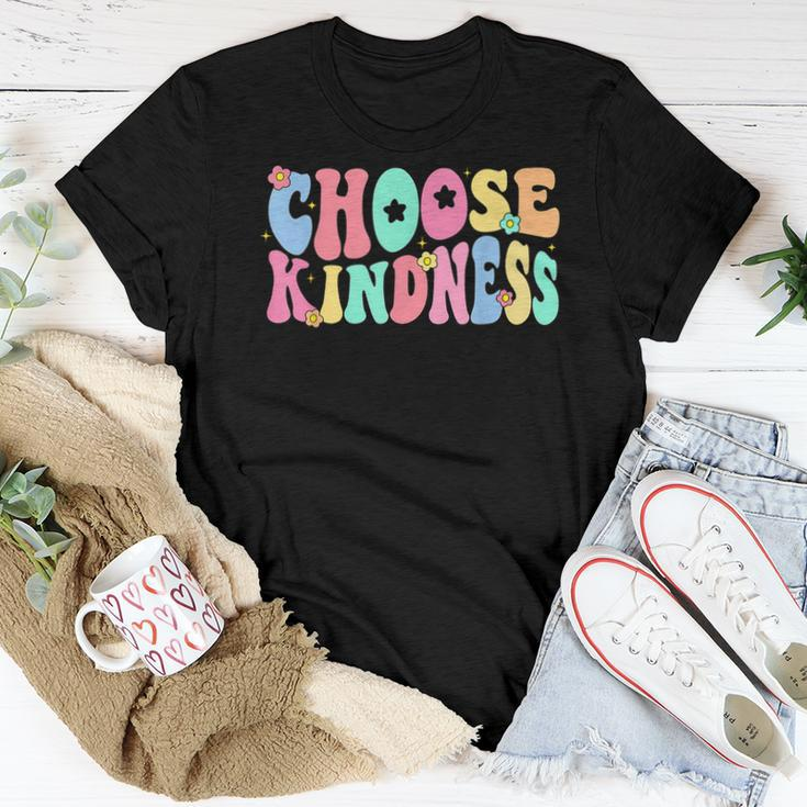 Choose Kindness Be Kind Inspirational Teacher Women T-shirt Unique Gifts