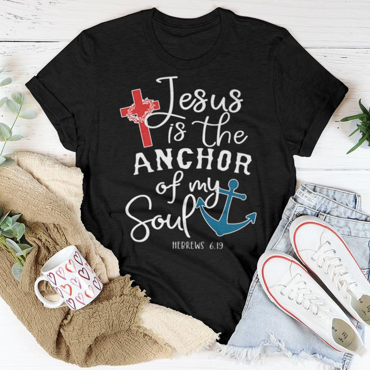 Christian For Men Anchor And Hope Bible Verse Women T-shirt Unique Gifts
