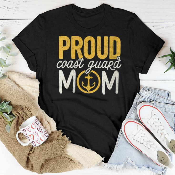 Coast Guard Mom Proud Coast Guard Mom Retirement Women T-shirt Unique Gifts