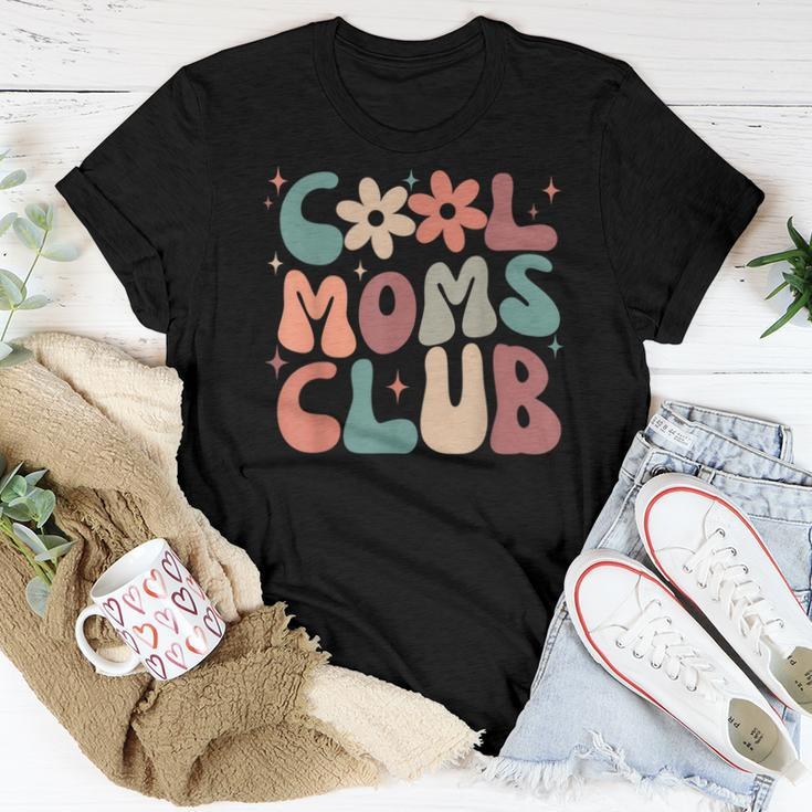Cool Moms Club Retro Groovy Mama Mommy Women Cool Mom Women T-shirt Unique Gifts