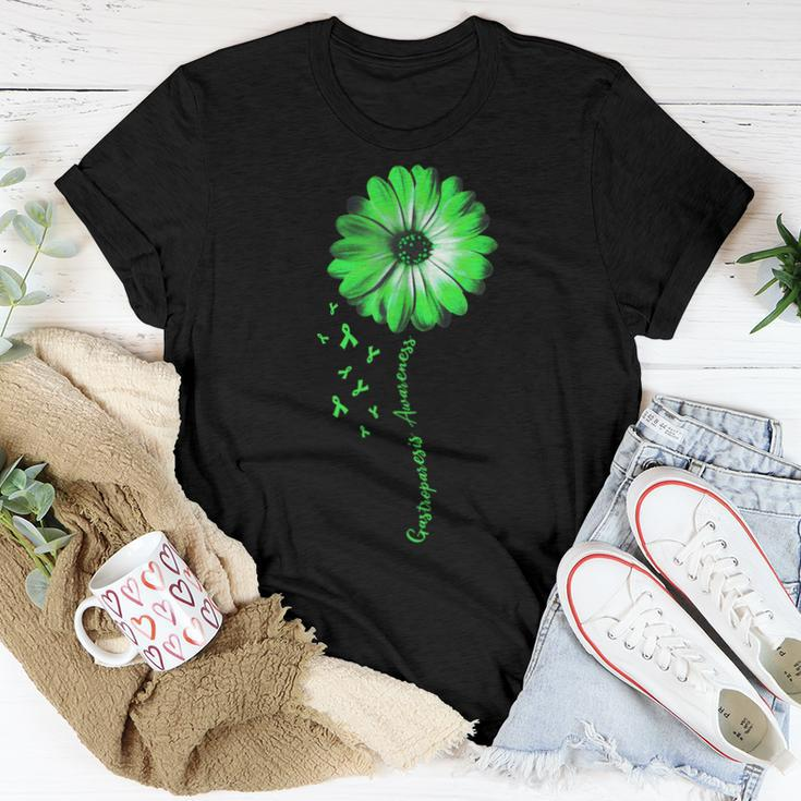 Daisy Flower Gastroparesis Awareness Women T-shirt Unique Gifts