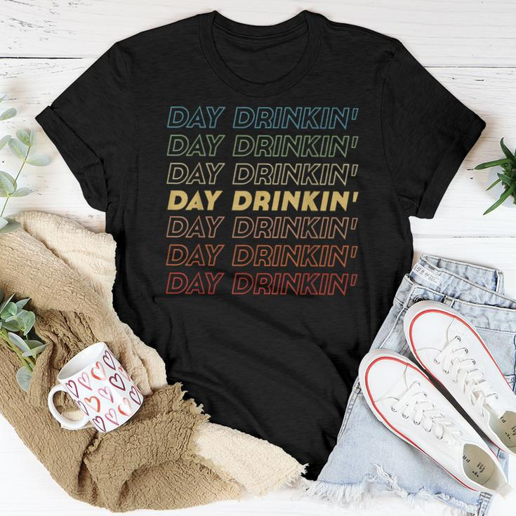 Day Drinkin' Day Drinking Wine Lover Women T-shirt Unique Gifts