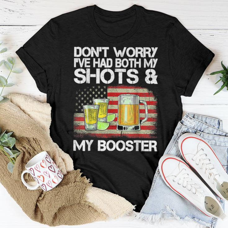 Dont Worry Ive Had Both My Shots And Booster Vaccine Women T-shirt Unique Gifts