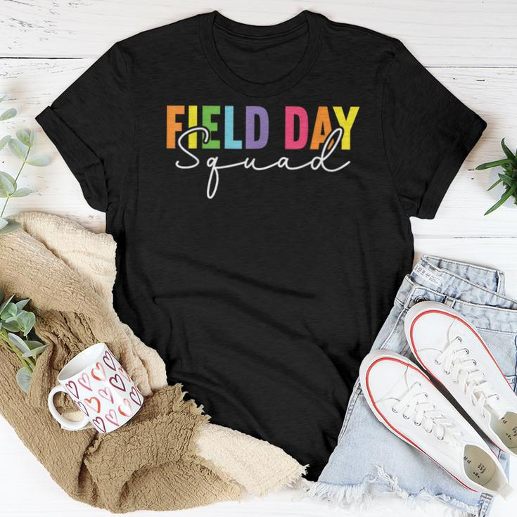 Field Day Squad Teacher First Last Day Of School 2023 Women T-shirt Unique Gifts