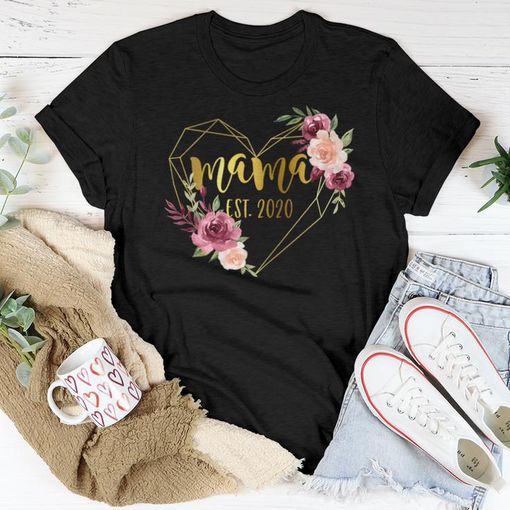Floral And Birthday Present For New Mom Women T-shirt Unique Gifts