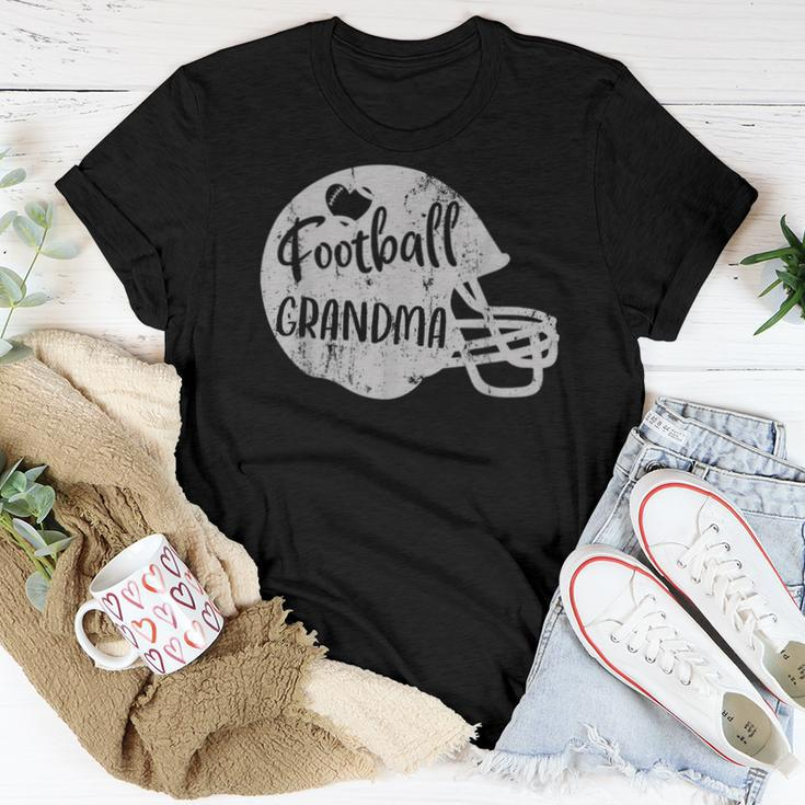 Football Grandma Fun Supportive American Football Grandma Women T-shirt Unique Gifts