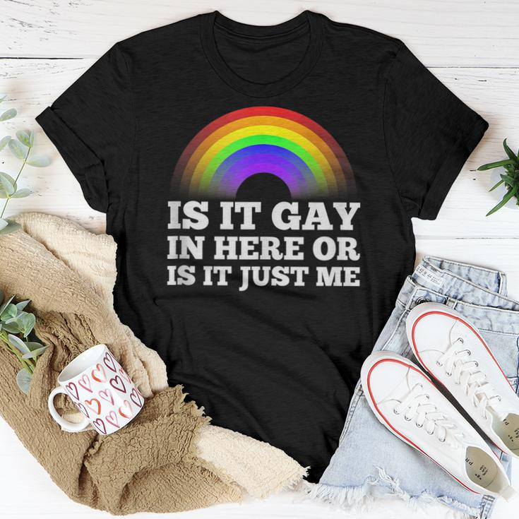 Gay For Men Pride Rainbow Stuff Lgbt Women T-shirt Unique Gifts