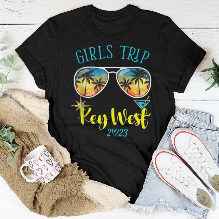 Girls Trip Key West 2023 Weekend Birthday Squad Women T-shirt Unique Gifts
