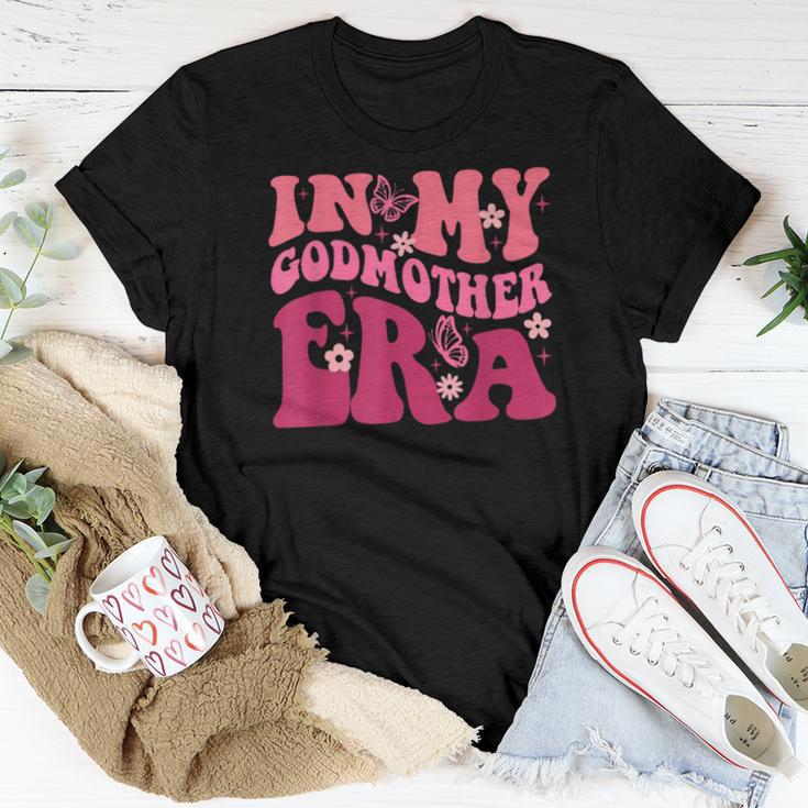 In My Godmother Era Retro Godmom Mother Proposal Women T-shirt - Monsterry