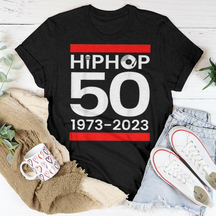 Hip Hop 50 Years Of Old School 50 Year Old School Retro Women T-shirt Unique Gifts