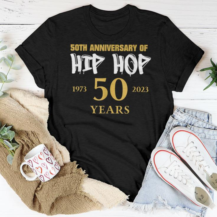Hip Hop 50Th Anniversary 50 Years Hip Hop Celebration Women T-shirt Funny Gifts