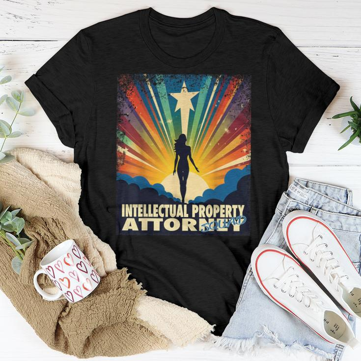 Intellectual Property Attorney Female Hero Job Women Women T-shirt Unique Gifts