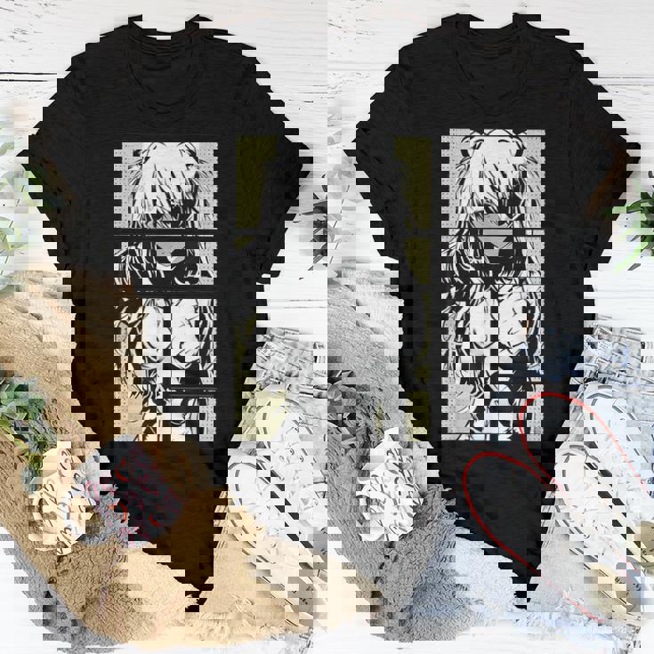 Japanese Anime Girl Waifu Japan Kawaii Otaku Women T-shirt Unique Gifts Japanese Anime Girl Waifu Japan Kawaii Otaku Women T-shirt Unique Gifts