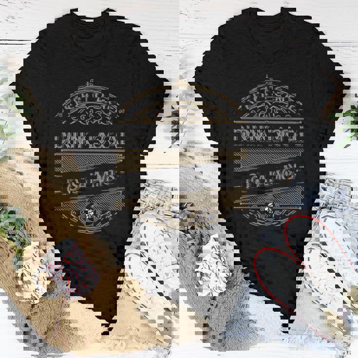 Keep It Craft Drink Local Los Alamos Beer Lover Homebrewing Women T-shirt Unique Gifts