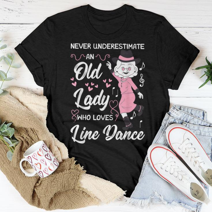 Line Dancing Choreographer Dance Teacher Grandma Dancer Women T-shirt Unique Gifts