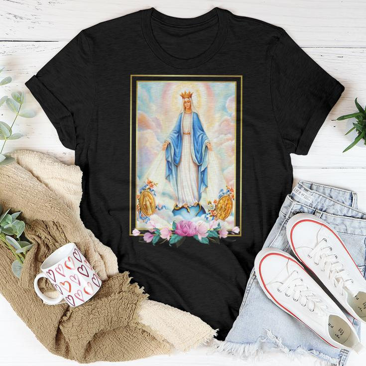 Litany Of The Blessed Virgin Mary Mother Of Christ Catholic Women T-shirt Unique Gifts