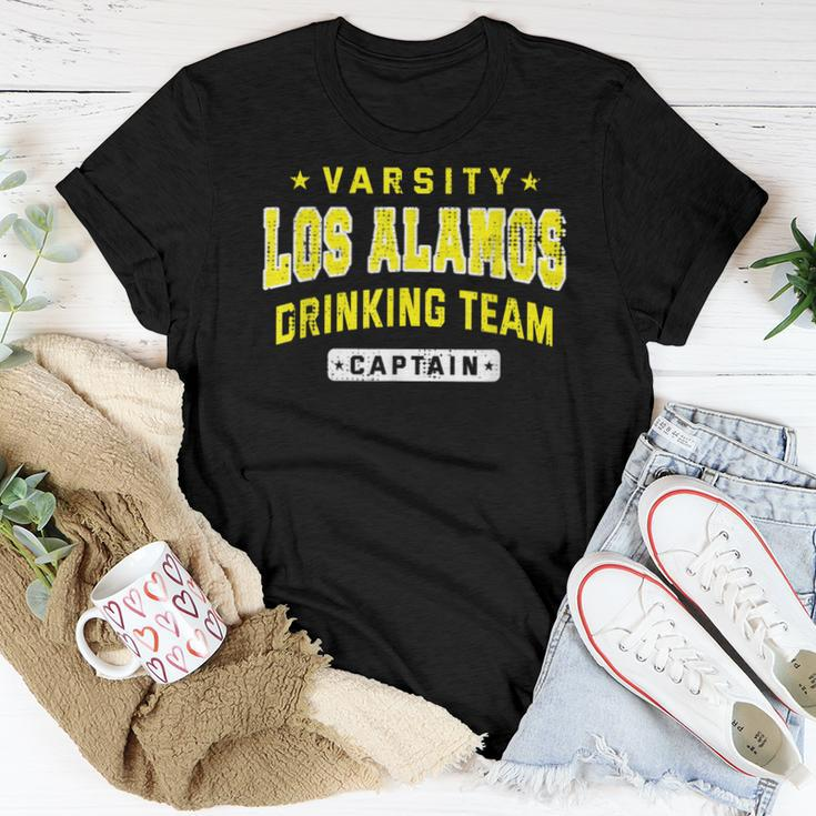 Los Alamos Drinking Team Captain Beer Lover Craft Beer Women T-shirt Unique Gifts