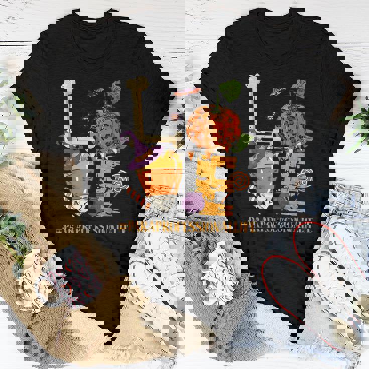 Love Paraprofessional Halloween Costume Pumpkin Autumn Fall Halloween Costume Women T-shirt Unique Gifts Love Paraprofessional Halloween Costume Pumpkin Autumn Fall Halloween Costume Women T-shirt Unique Gifts