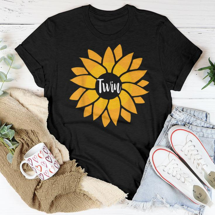 Matching Big Little Greek Reveal Sorority Family Sunflower Women T-shirt Unique Gifts