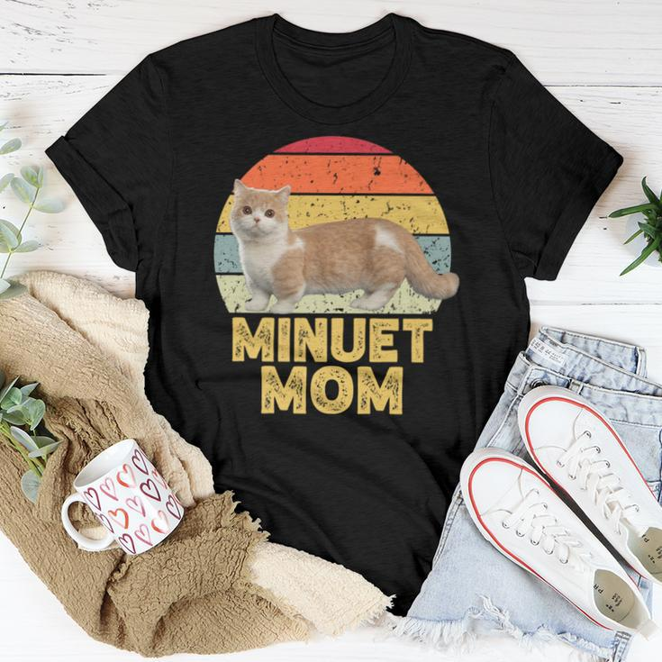 Minuet Napoleon Cat Mom Retro For Cats Lover Women T-shirt Unique Gifts
