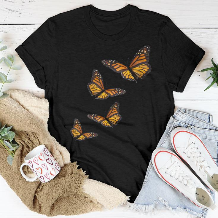 Monarch Butterfly -Milkweed Plants Butterflies Women T-shirt Unique Gifts