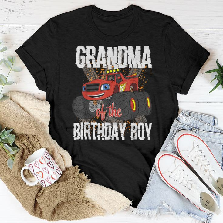 Monster Truck Family Matching Party Grandma Of The Birthday Women T-shirt Unique Gifts