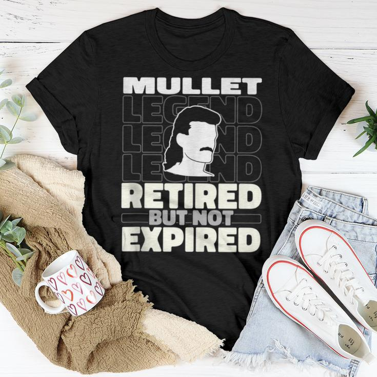 Mullet Retired Redneck - Pride Mullet Women T-shirt Crewneck Unique Gifts