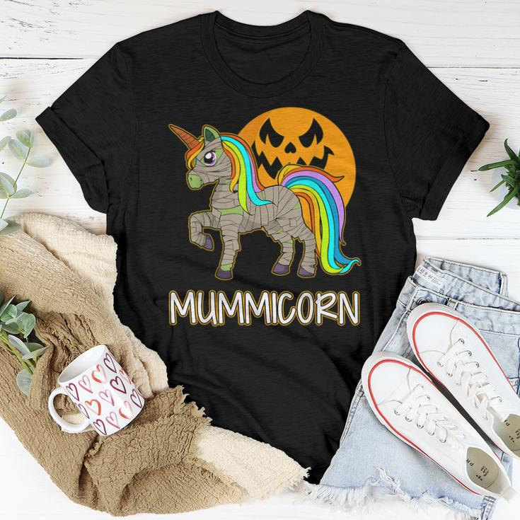 Mummicorn Unicorn Mummy Halloween Mom Cute Fall Women T-shirt Unique Gifts