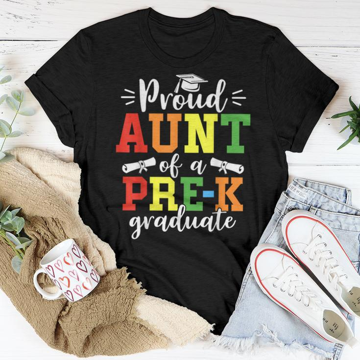 Proud Aunt Of A Prek 2023 Graduate Graduation Class Of 2023 Women T-shirt Unique Gifts