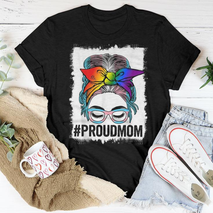 Proud Transgender Mom Transsexual Trans Pride Flag Lgbt Women T-shirt Unique Gifts