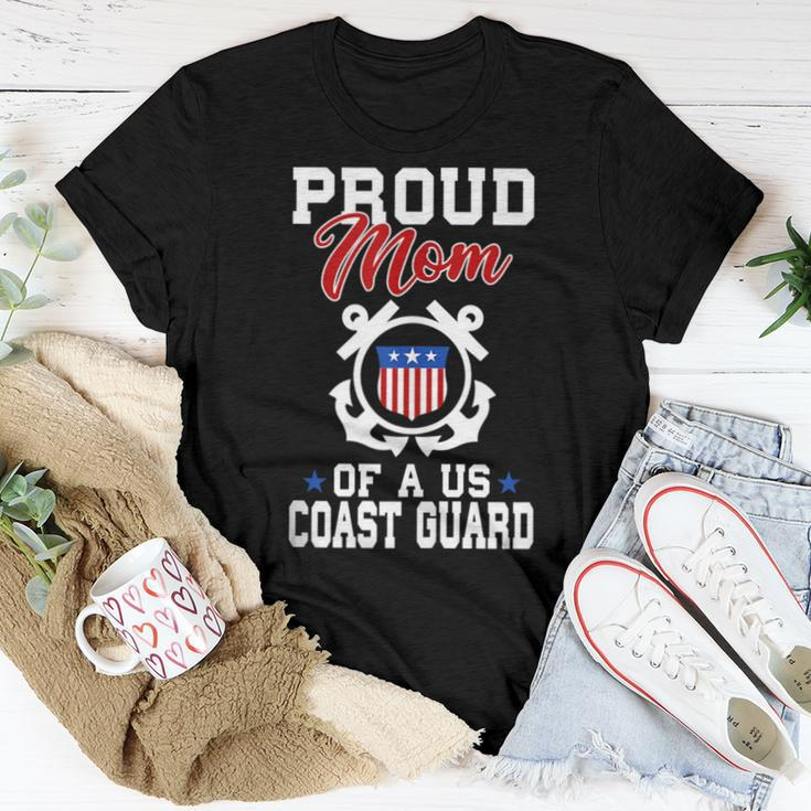 Proud Us Coast Guard Mom For Mom Women T-shirt Unique Gifts