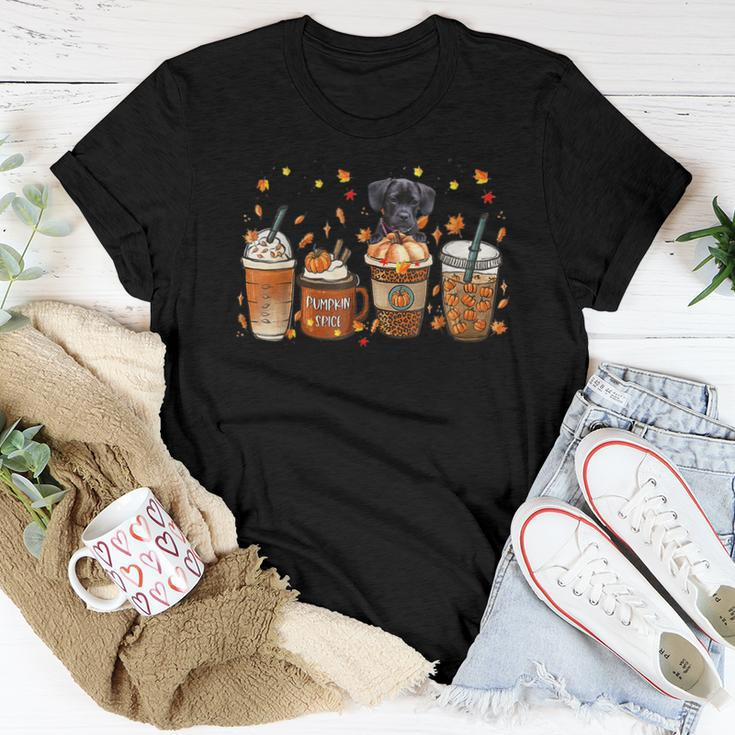 Puggle Fall Coffee Pumpkin Spice Latte Iced Autumn For Coffee Lovers Women T-shirt Unique Gifts