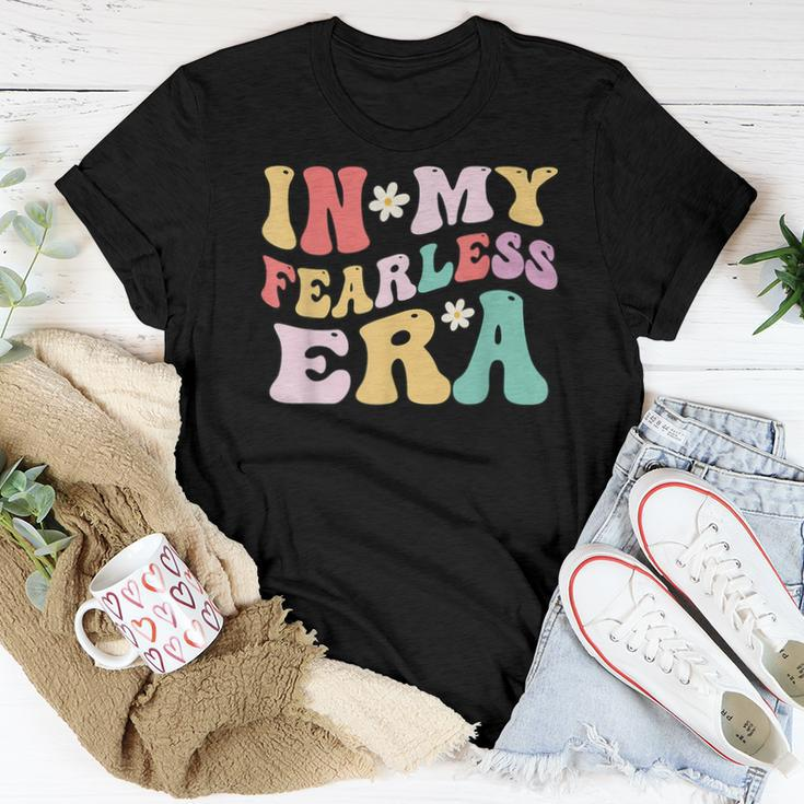 Retro Groovy In My Fearless Era Vintage Women T-shirt Unique Gifts