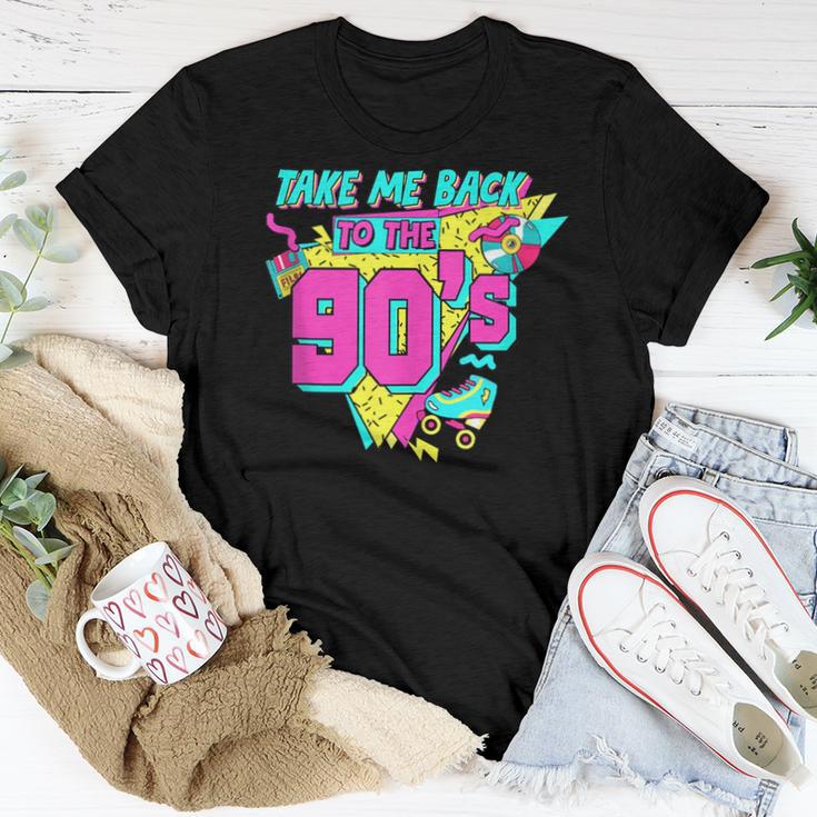 Retro Vintage 90S Music Take Me Back To The 90S Men Women 90S Vintage s  Women T-shirt | Mazezy
