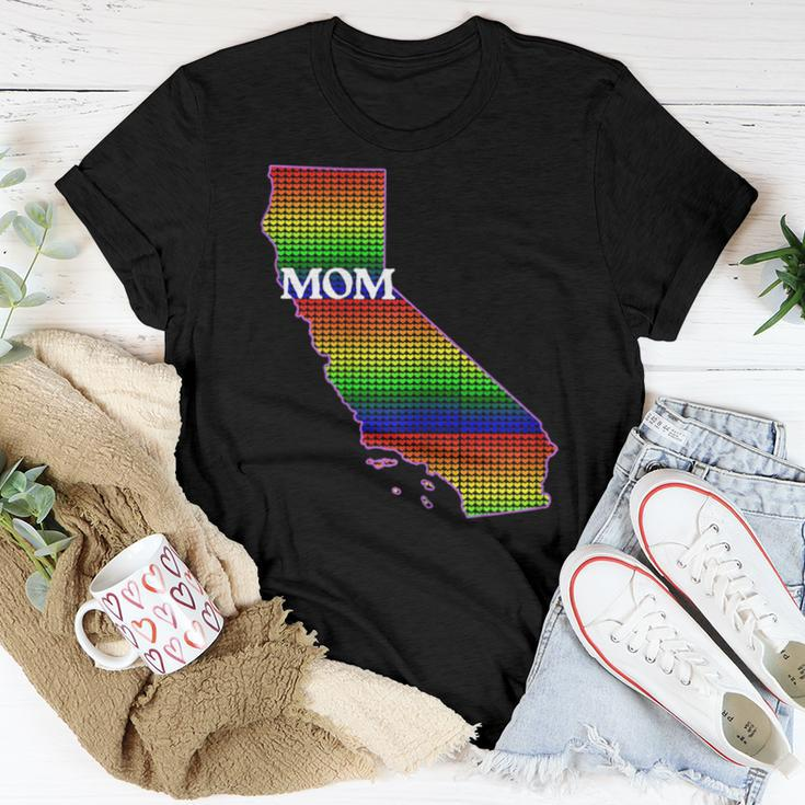 San Francisco Gay Pride California Pride Mom Women T-shirt Unique Gifts