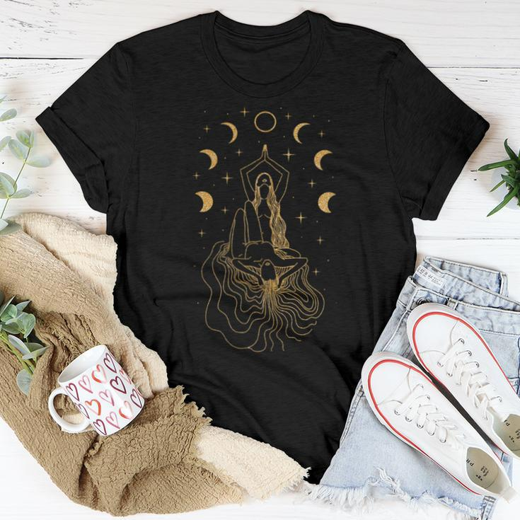Sapphic Lesbian Pride Celestial Moon Goddess Witch Lgbt Women T-shirt Unique Gifts