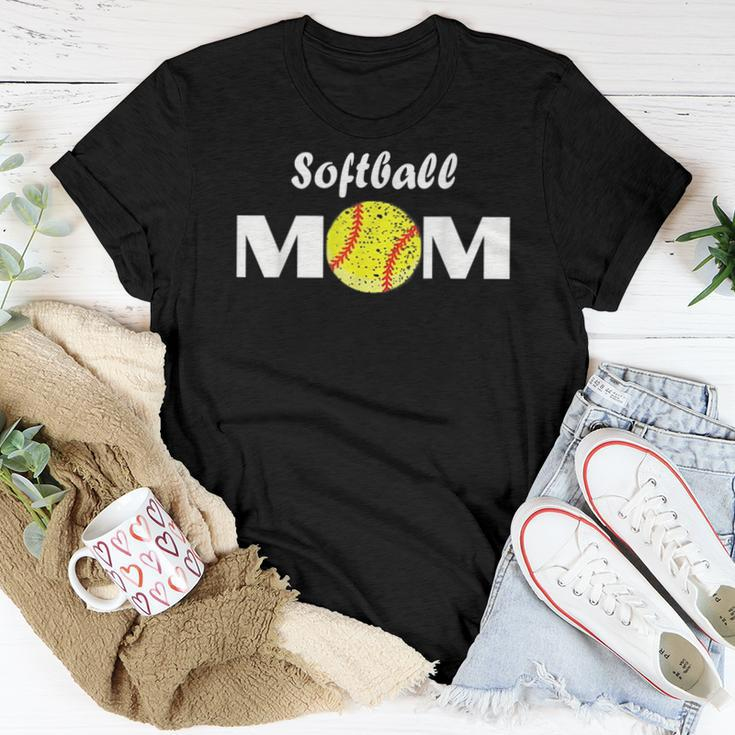 Softball Mom Softball For Mom Women T-shirt Crewneck Unique Gifts