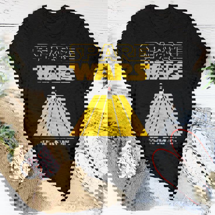 Spare Wars Last Pin Bowling Bowler Bowling Player Women T-shirt