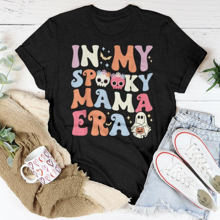 In My Spooky Mama Era Halloween Groovy Witchy Spooky Mom Women T-shirt Funny Gifts