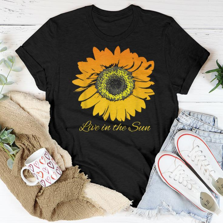 Sunflower Lovers Women T-shirt Unique Gifts