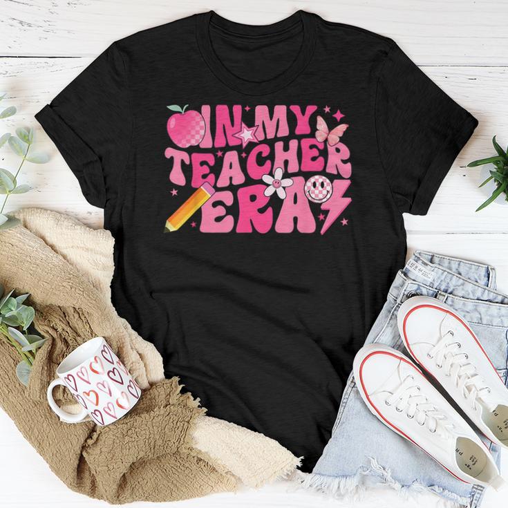In My Teacher Era Back To School Retro Back To School Retro Women T-shirt Unique Gifts In My Teacher Era Back To School Retro Back To School Retro Women T-shirt Unique Gifts