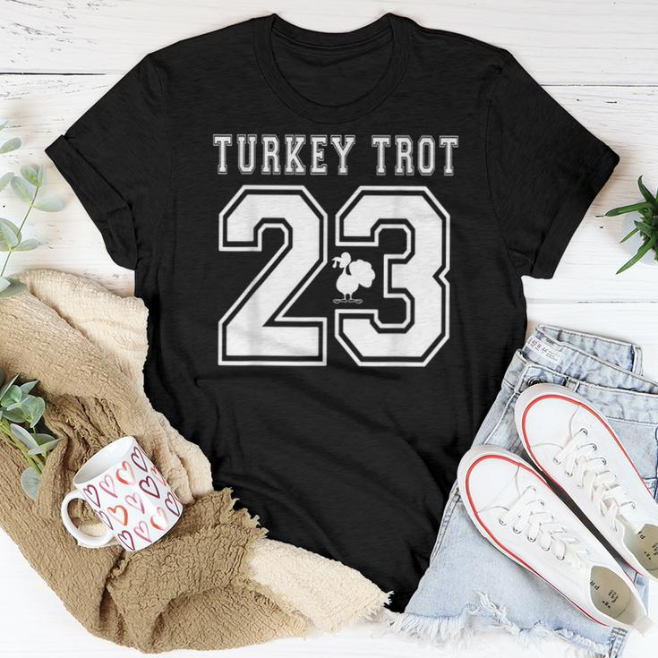 Thanksgiving Turkey Trot Costumes 2023 Fall Marathon Runner Women T-shirt Funny Gifts