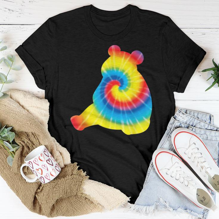 Tie Dye Giant Panda Rainbow Print Animal Hippie Peace Women T-shirt Unique Gifts