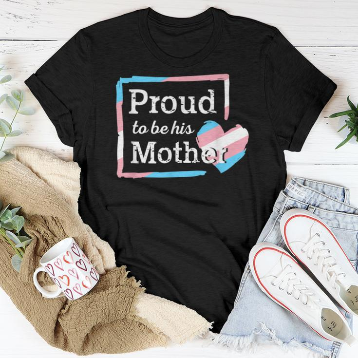 Transgender Mom Proud To Be - Transgender Pride Mom Outfit Women T-shirt Unique Gifts
