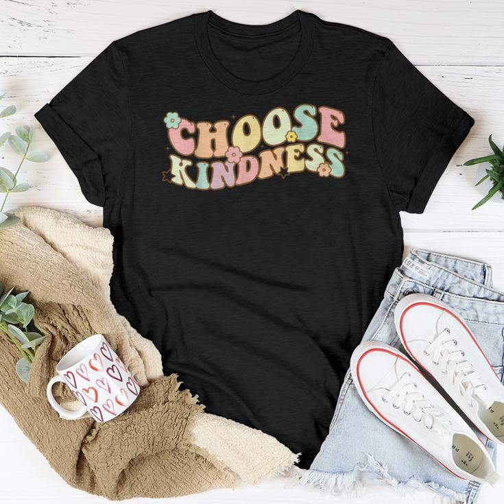 Vintage Kindness Choose Kindness Be Kind Women Girls Women T-shirt Unique Gifts