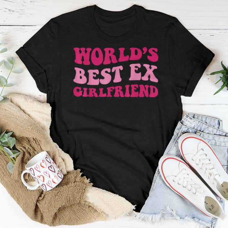 Worlds Best Ex Girlfriend Apparel Groovy Women T-shirt Unique Gifts