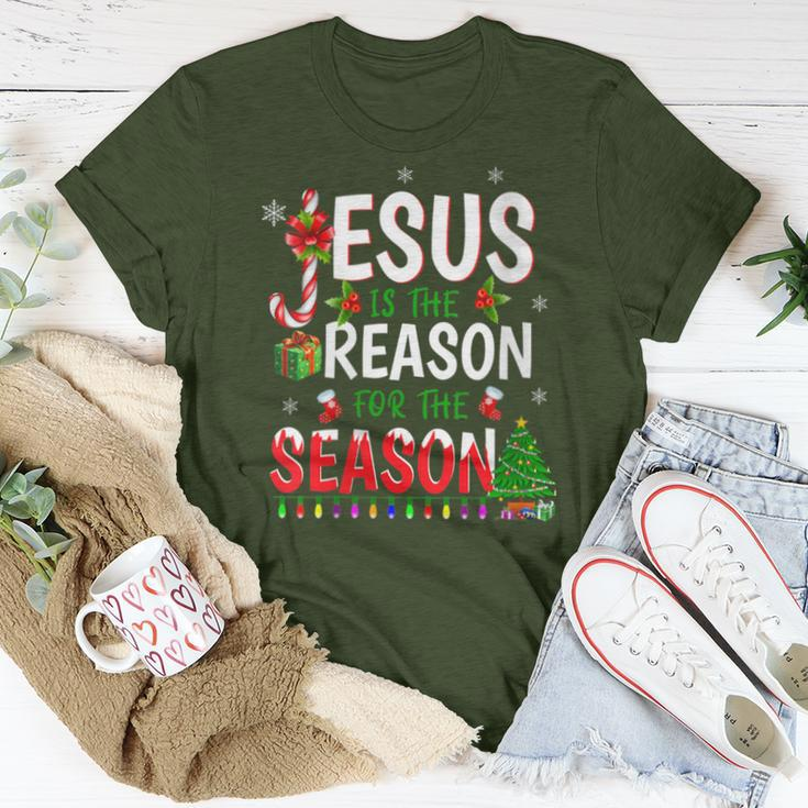 God Jesus Christ Is Reason For The Christmas Season Women T-shirt Unique Gifts