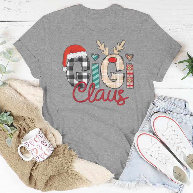 Gigi Claus Reindeer Christmas Women T-shirt Funny Gifts
