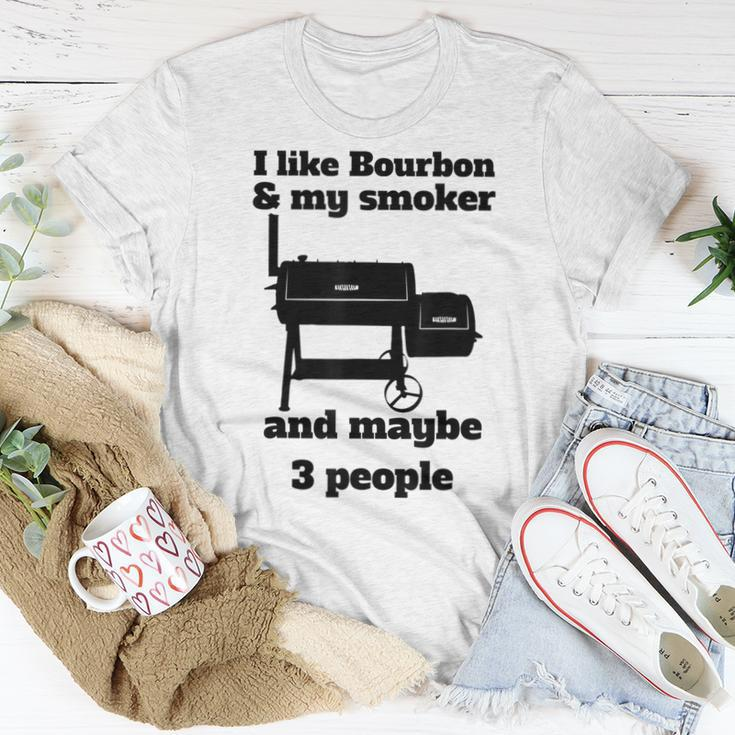 Best Dad Bbq Smoker Grill Lover Bourbon Whiskey Women T-shirt Unique Gifts
